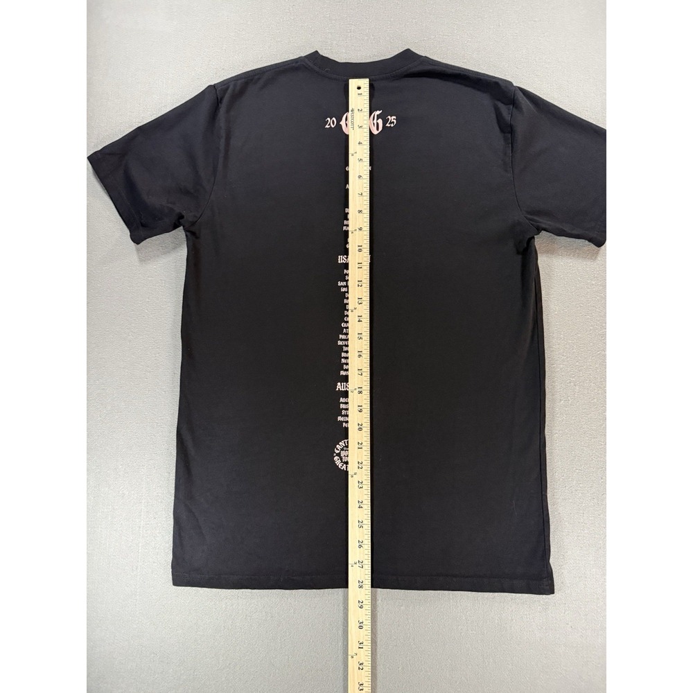Central Cee 2025 Can't Rush Greatness World Tour Merch T Shirt Size M Black/ Pin - Picture 6 of 8